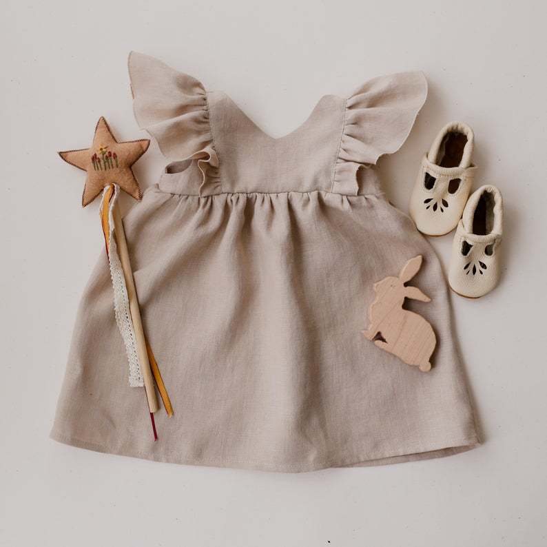 Girl Dress Summer Sundress Cross Border