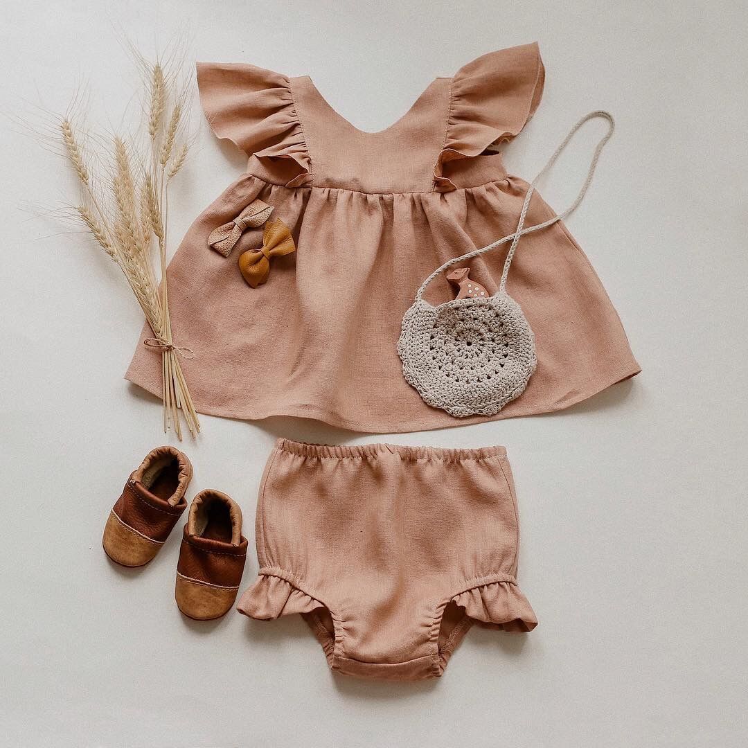Girl Dress Summer Sundress Cross Border