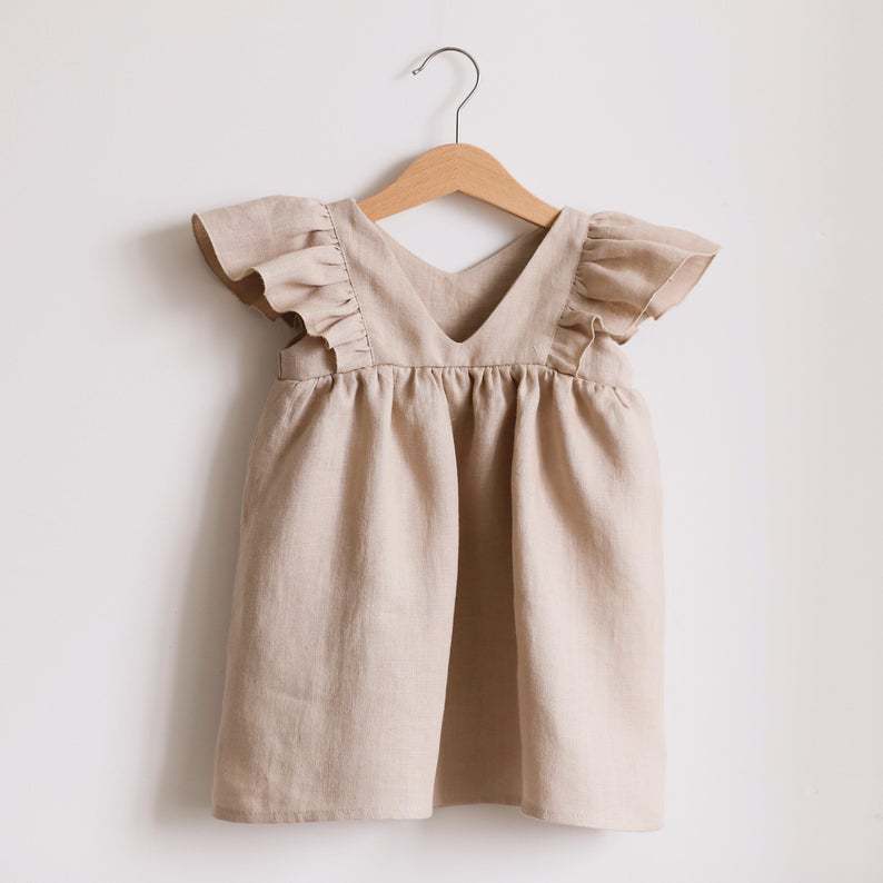 Girl Dress Summer Sundress Cross Border