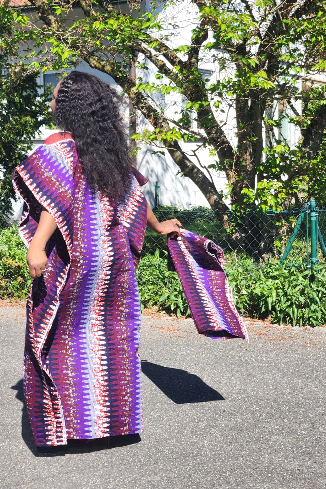ROBE ÉLEGANTE EN WAX POUR FEMME