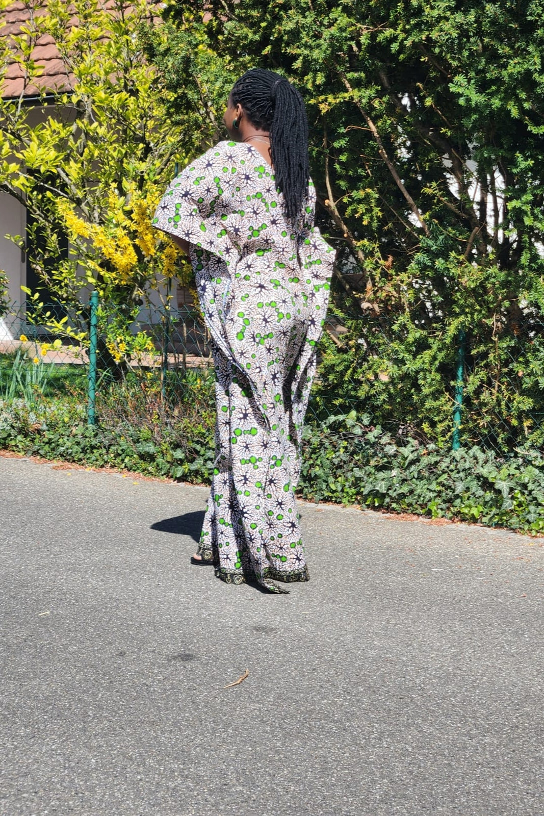 ROBE ÉLEGANTE FEMME LOOK PAPILLON