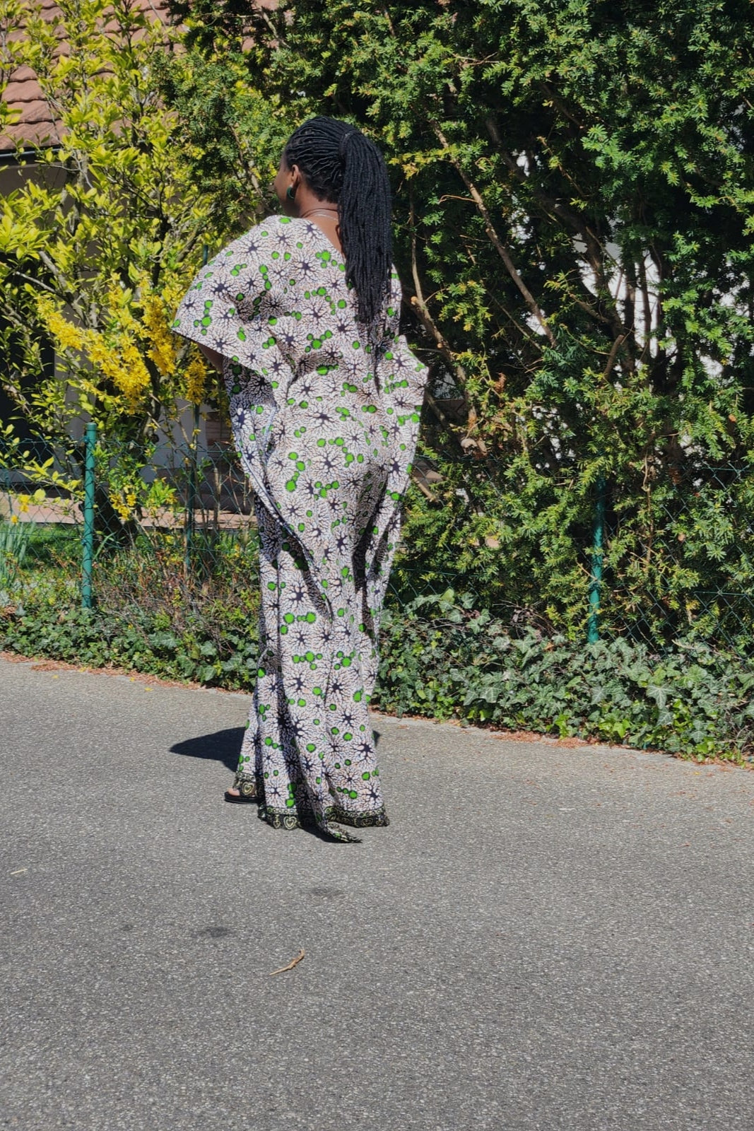 ROBE ÉLEGANTE FEMME LOOK PAPILLON