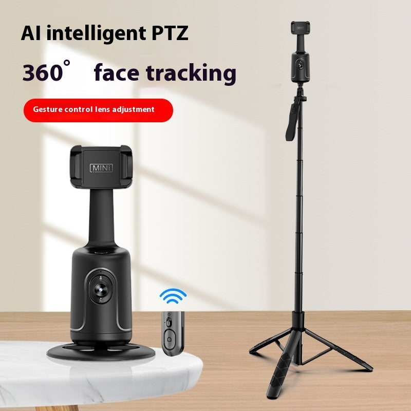 360 Auto Face Tracking Gimbal AI Smart Gimbal Face Tracking Auto Phone Holder For Smartphone Video Vlog Live Stabilizer Tripod - ADJOVIMARK