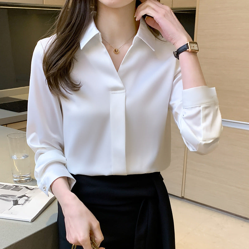 Spring And Autumn Chiffon Shirt Women's Clothing - ADJOVIMARK