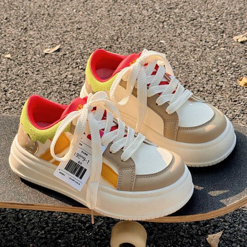 New White Big Toe Bread Shoes Sports Women's Shoes - ADJOVIMARK