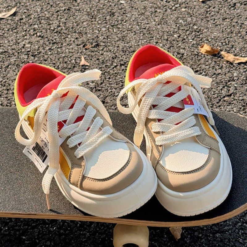 New White Big Toe Bread Shoes Sports Women's Shoes - ADJOVIMARK