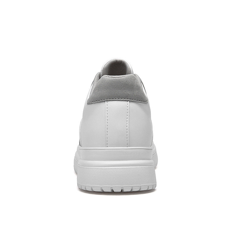 Summer Breathable Invisible Height Increasing Insole Men's Spring Soft Bottom Skateboard Shoes - ADJOVIMARK