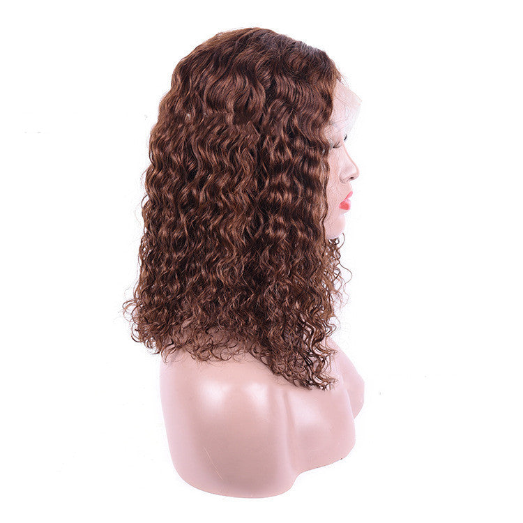Customized Brazilian Real Hair Color Wave Head Cover - ADJOVIMARK
