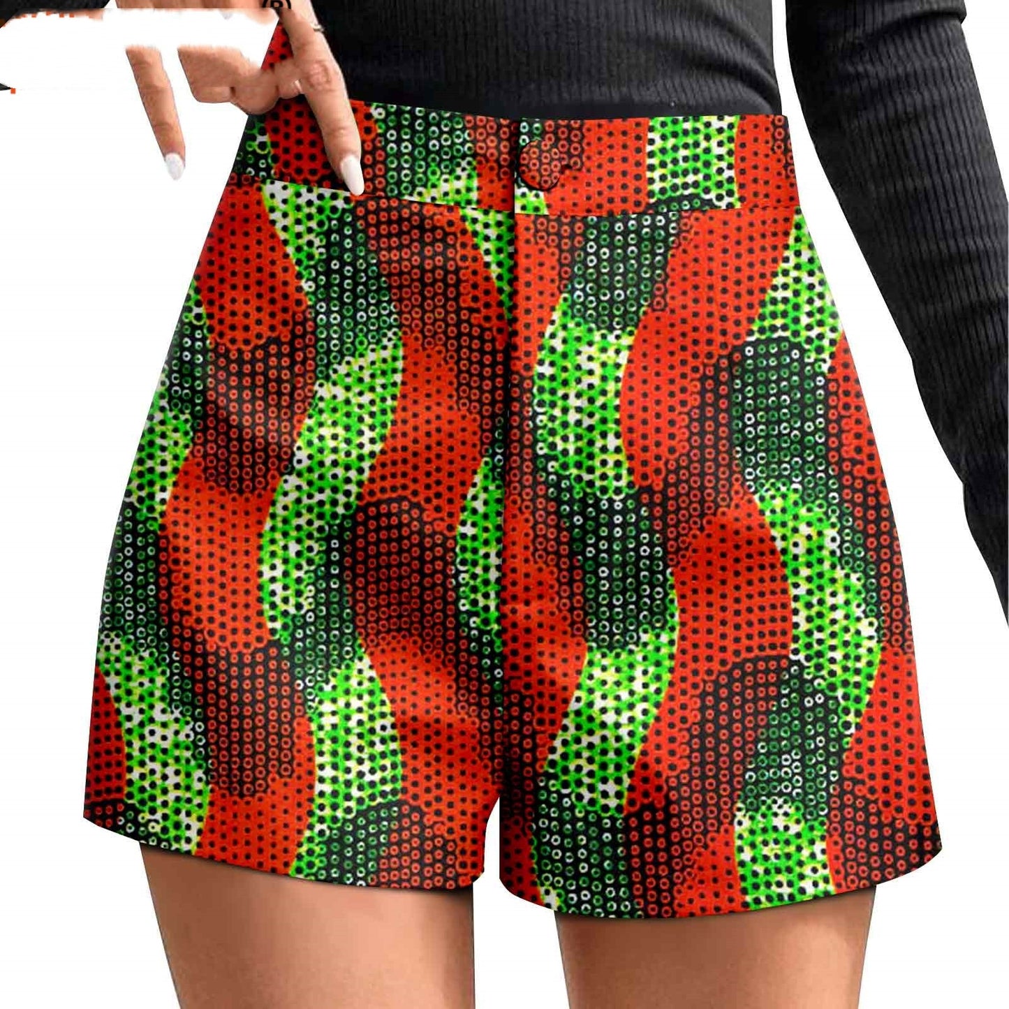 African Duplex Printing Batik Shorts - ADJOVIMARK