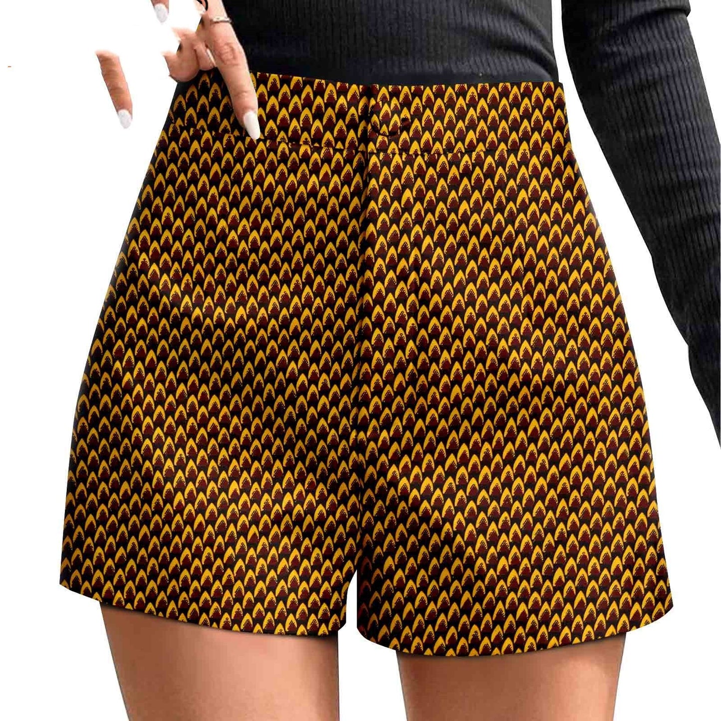 African Duplex Printing Batik Shorts - ADJOVIMARK