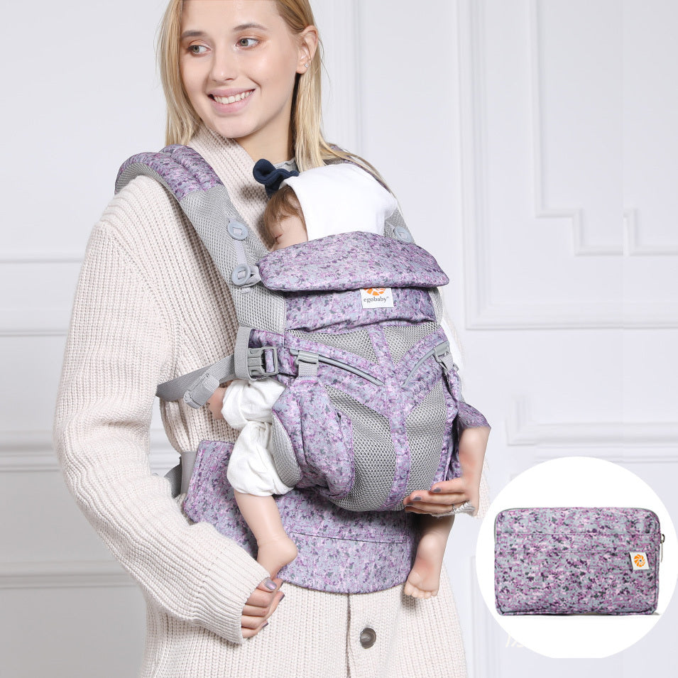 Baby Carrier Multifunction Breathable Infant Carrier Backpack Kid Carriage Toddler Baby Sling Wrap Suspenders - ADJOVIMARK