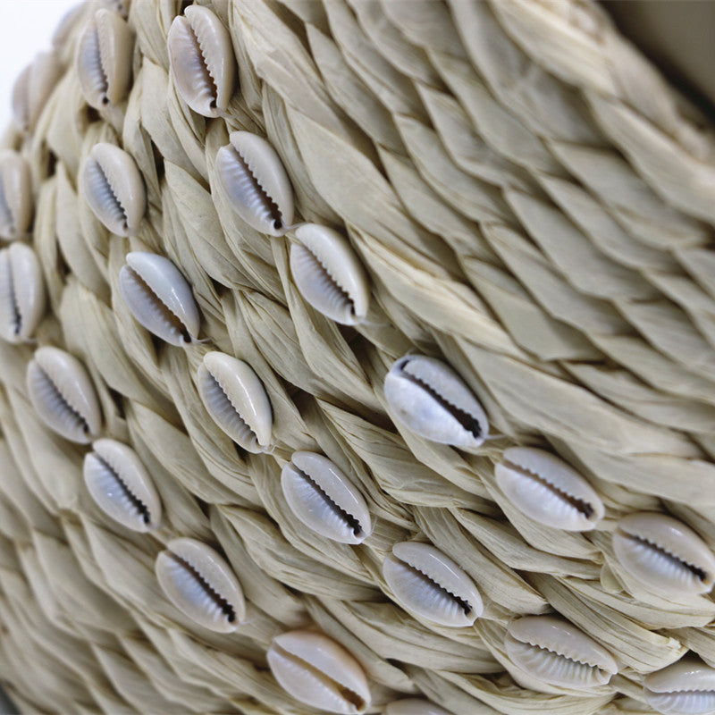 Urban Simple New Straw Shell Woven Bag - ADJOVIMARK