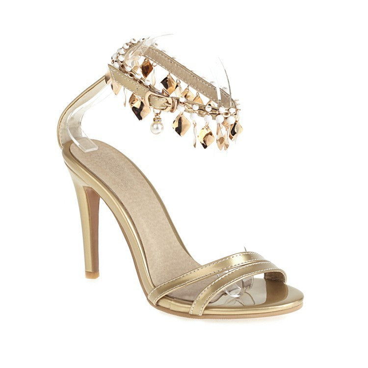 French High Heel Stiletto Fashion Sandals Fairy Style Fashion Women's Shoes - ADJOVIMARK