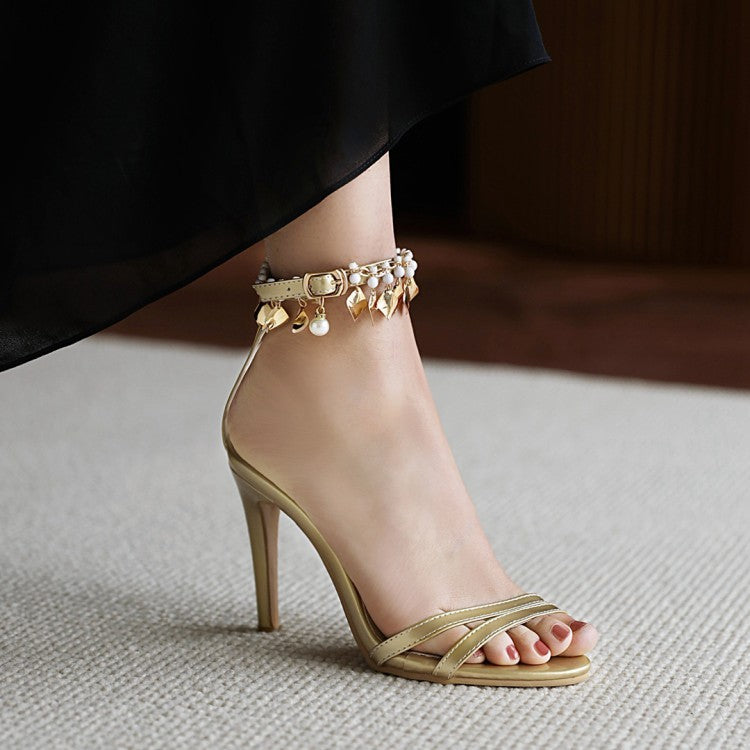 French High Heel Stiletto Fashion Sandals Fairy Style Fashion Women's Shoes - ADJOVIMARK