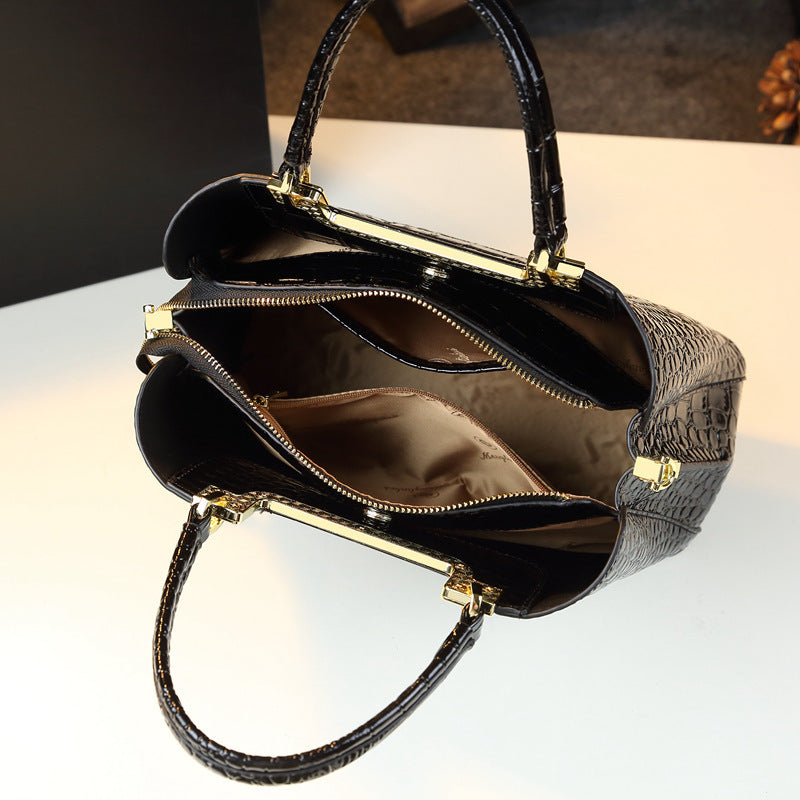 Fashion Print Atmospheric Light Luxury Handbag - ADJOVIMARK