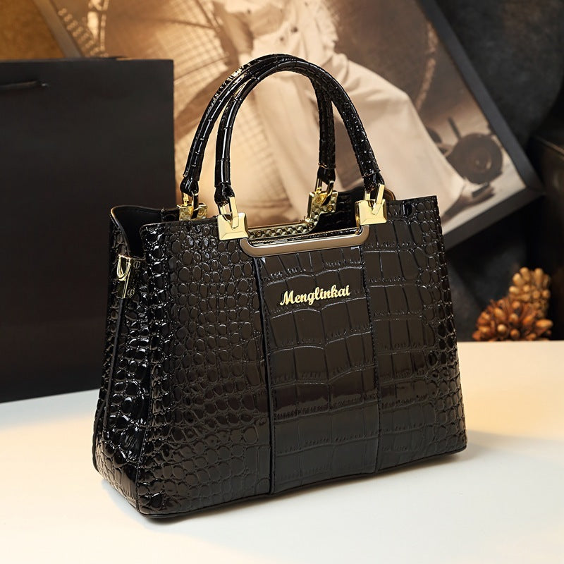 Fashion Print Atmospheric Light Luxury Handbag - ADJOVIMARK
