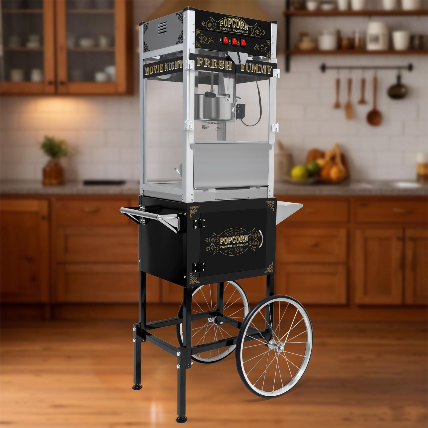 Luxury Commercial Fully Automatic Popcorn Machine - ADJOVIMARK