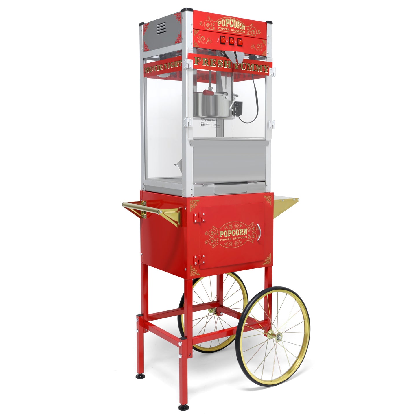 Luxury Commercial Fully Automatic Popcorn Machine - ADJOVIMARK