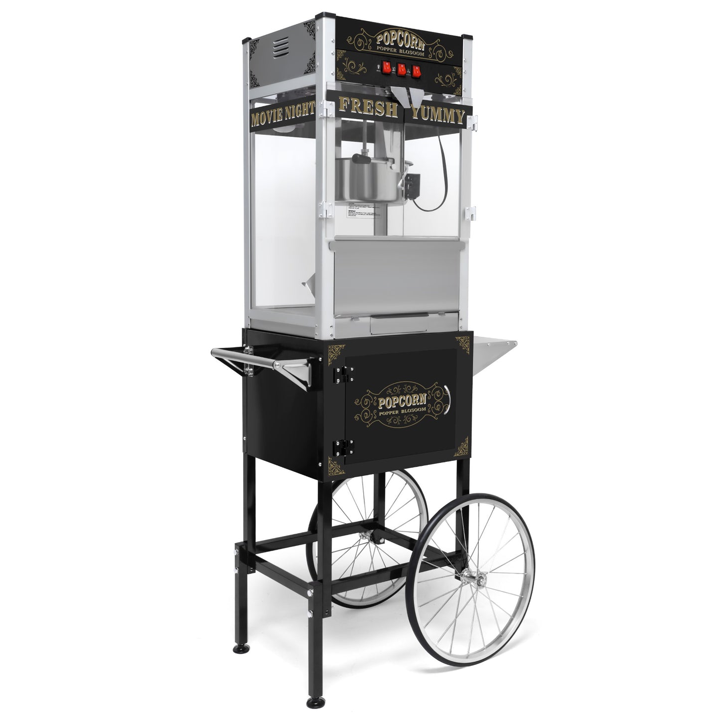 Luxury Commercial Fully Automatic Popcorn Machine - ADJOVIMARK