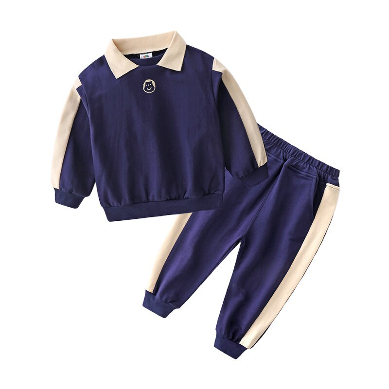 Baby Casual Suit Boys Sports Sweatshirt Pants Trendy - ADJOVIMARK