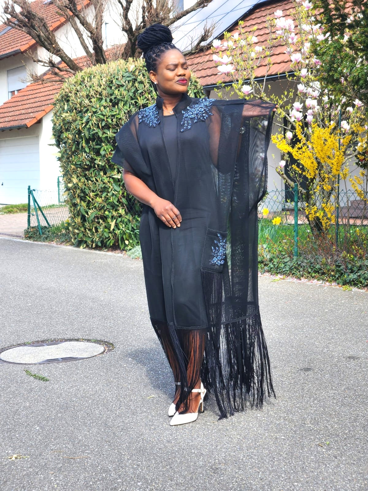 MAGNIFIQUE ROBE EN MAILLE - ADJOVIMARK