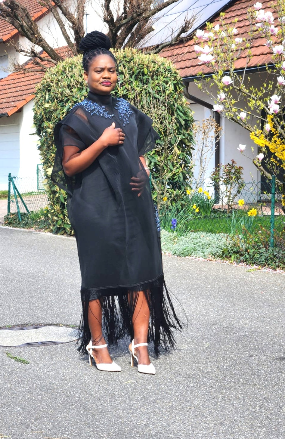 MAGNIFIQUE ROBE EN MAILLE - ADJOVIMARK