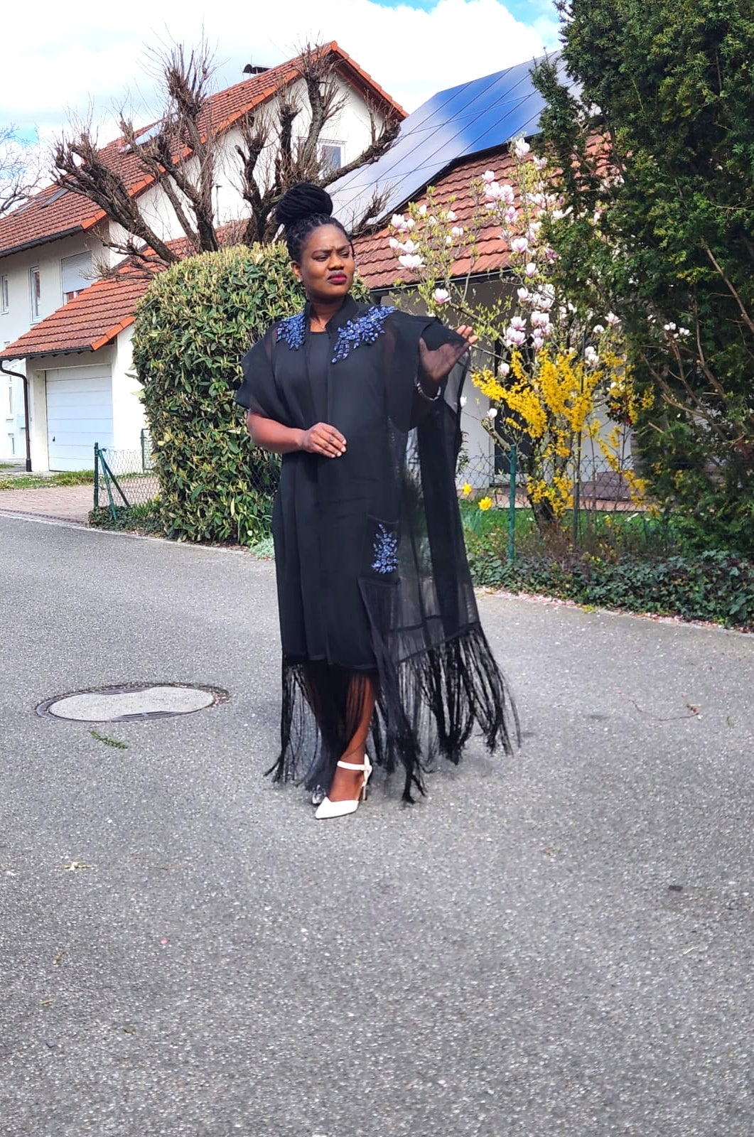 MAGNIFIQUE ROBE EN MAILLE - ADJOVIMARK