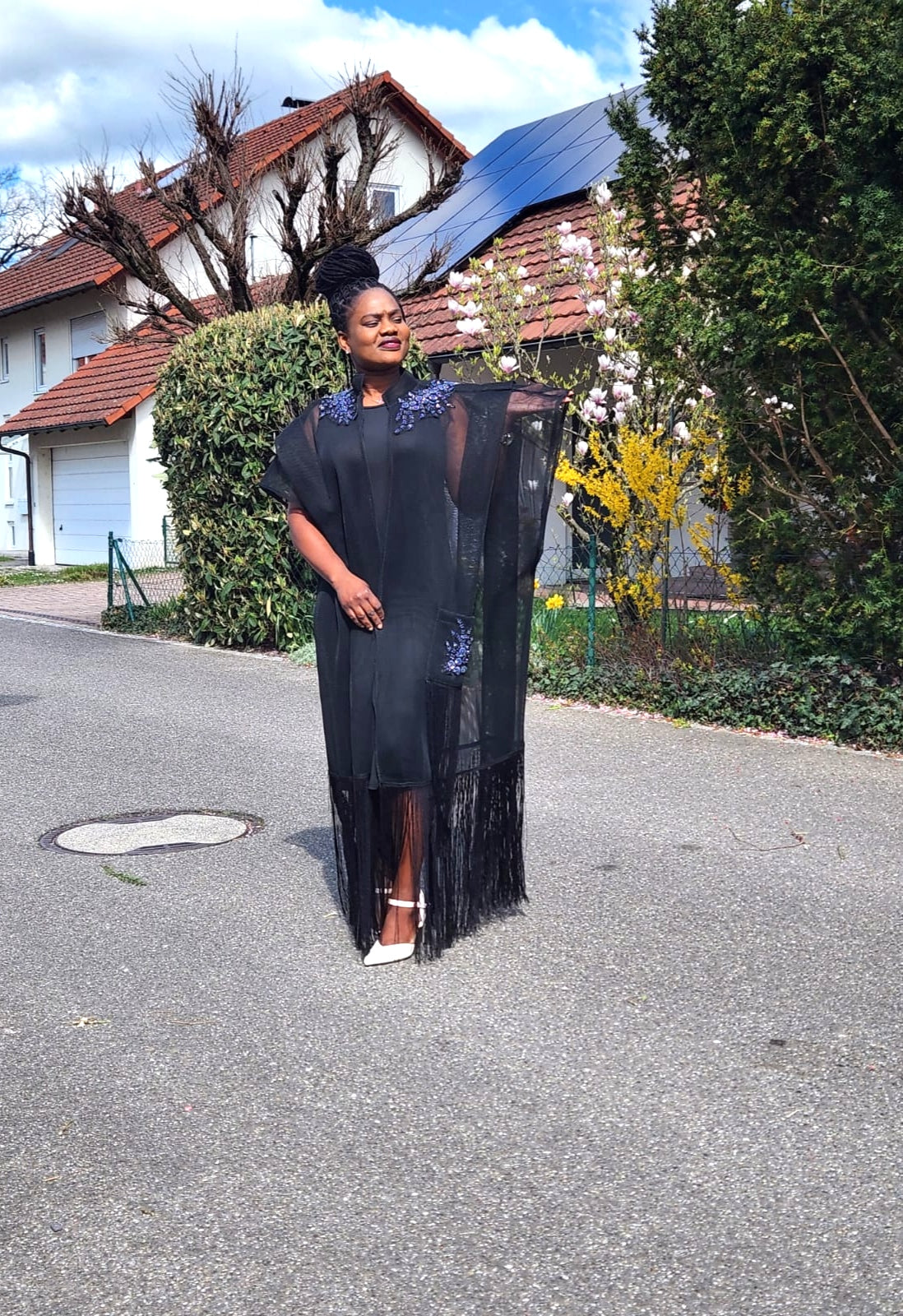 MAGNIFIQUE ROBE EN MAILLE - ADJOVIMARK