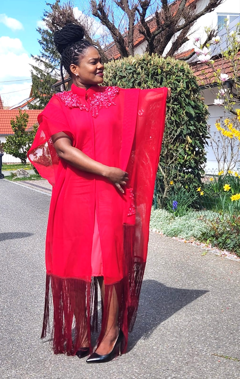 ROBE EN MAILLE POUR FEMME - ADJOVIMARK