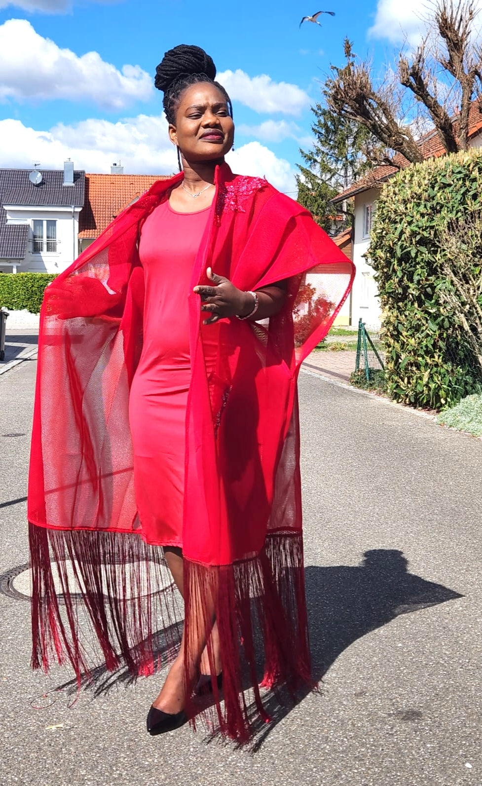 ROBE EN MAILLE POUR FEMME - ADJOVIMARK