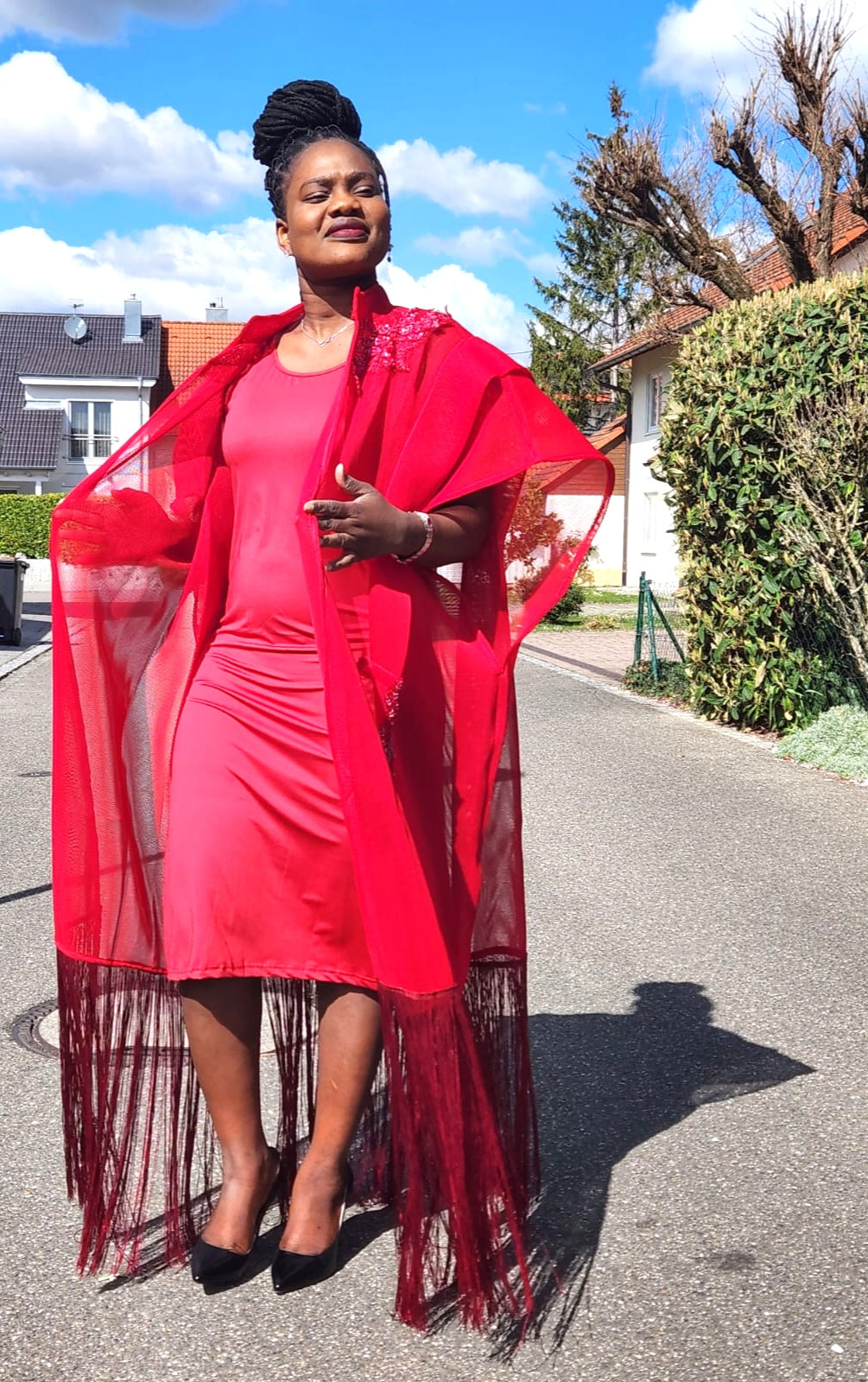 ROBE EN MAILLE POUR FEMME - ADJOVIMARK