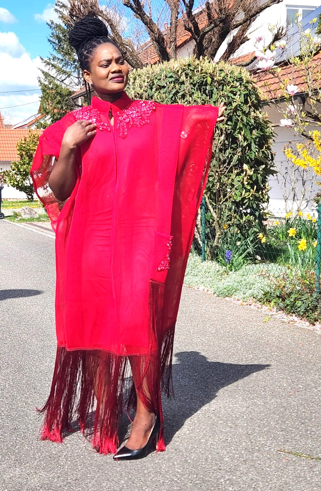 ROBE EN MAILLE POUR FEMME - ADJOVIMARK