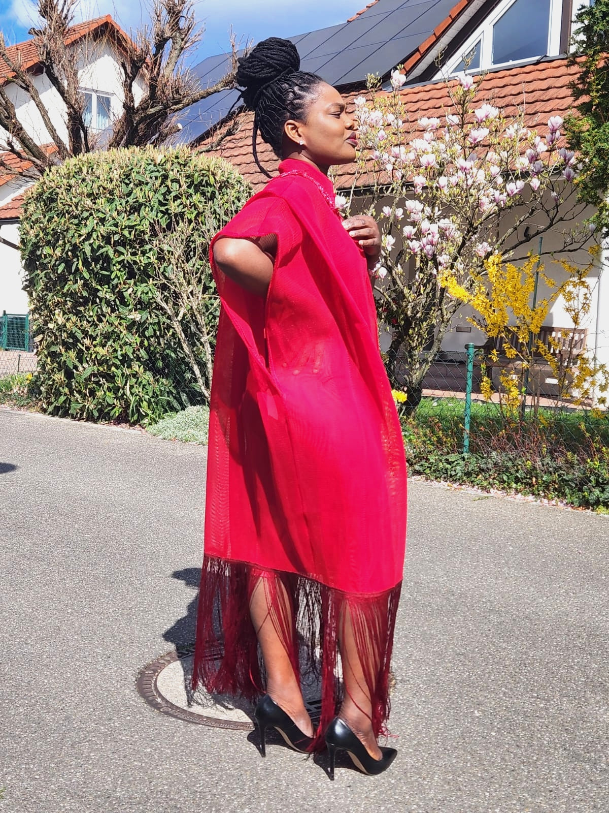 ROBE EN MAILLE POUR FEMME - ADJOVIMARK