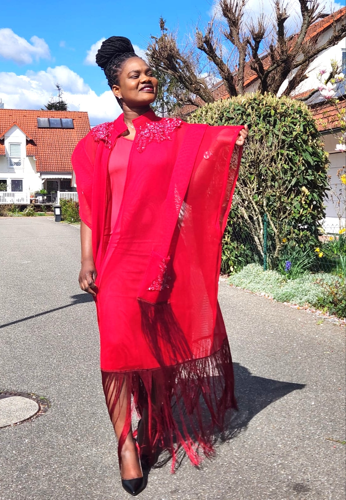 ROBE EN MAILLE POUR FEMME - ADJOVIMARK