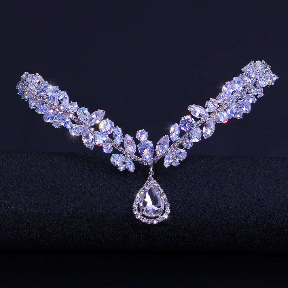 Head Chain Bridal Jewelry Women Luxury High-end Zircon Headband - ADJOVIMARK