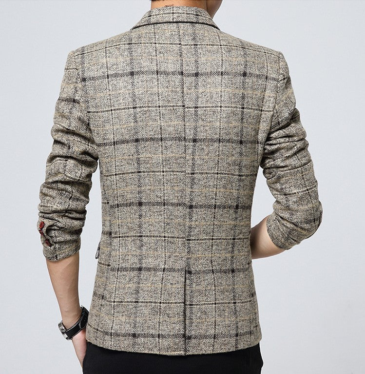 Men's Fashion Casual Slim Youth Suit Jacket - ADJOVIMARK