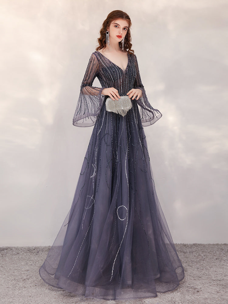 Evening Dress High-end Luxury Temperament Banquet - ADJOVIMARK
