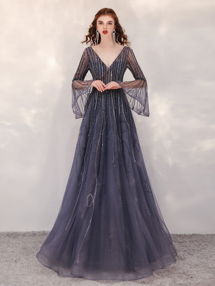 Evening Dress High-end Luxury Temperament Banquet - ADJOVIMARK