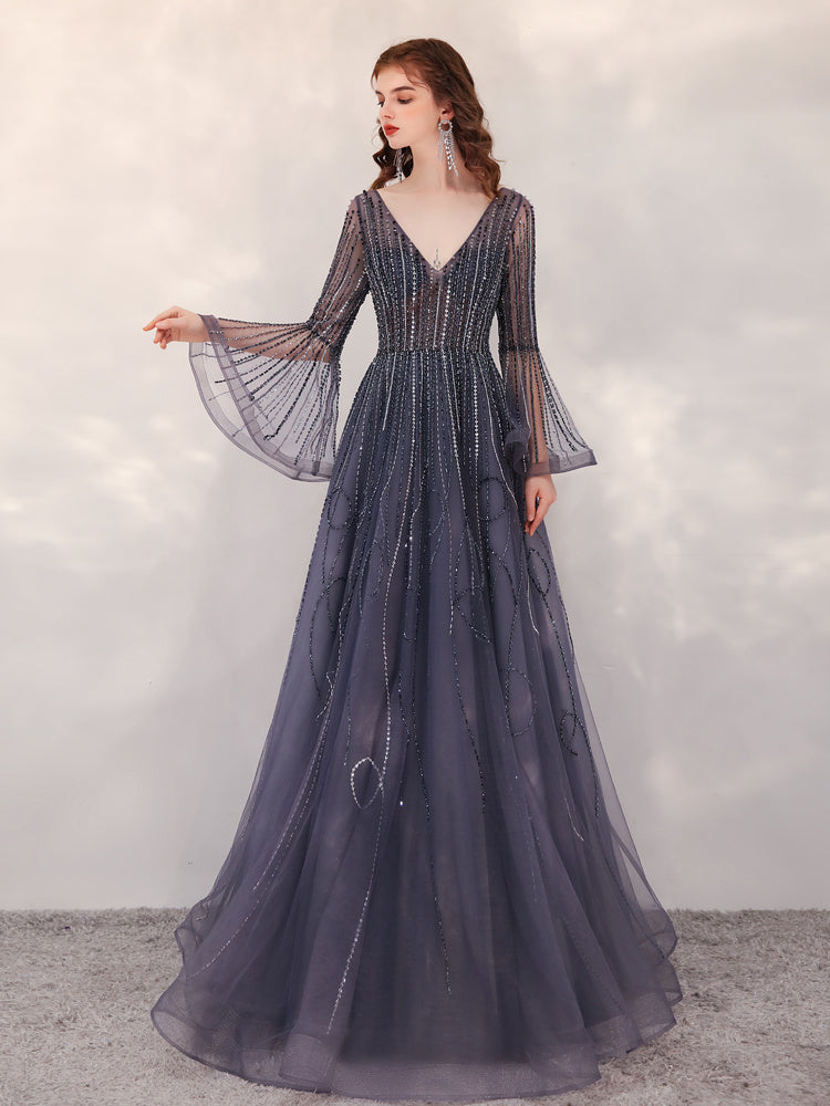 Evening Dress High-end Luxury Temperament Banquet - ADJOVIMARK