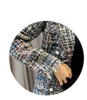 Ladies Temperament Small Fragrant Milk Suit Jacket - ADJOVIMARK