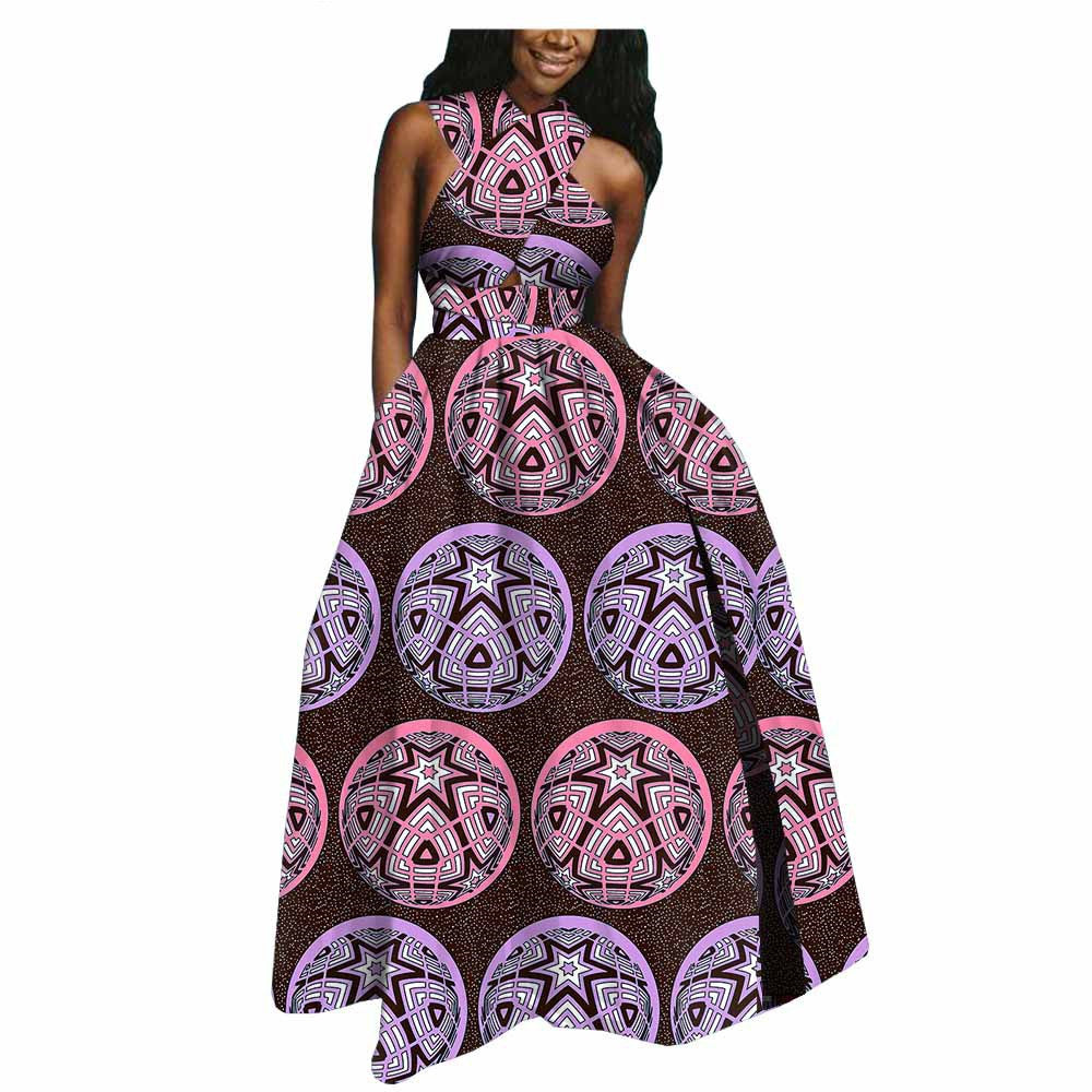 African Ethnic Cotton Batik Plus Size Dress - ADJOVIMARK