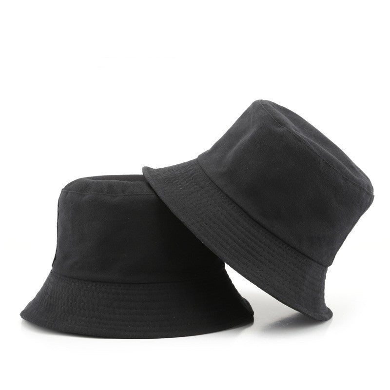Solid Color Fisherman's Outdoor Sunscreen Shading Sun Hat Basin Hat
