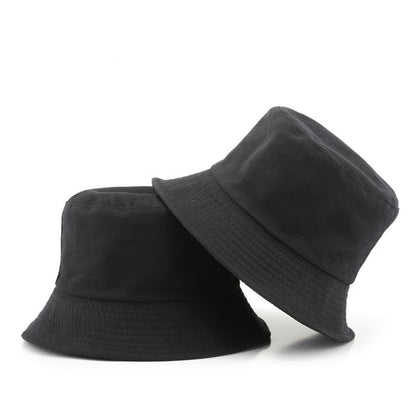 Solid Color Fisherman's Outdoor Sunscreen Shading Sun Hat Basin Hat