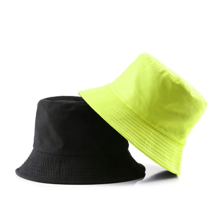 Solid Color Fisherman's Outdoor Sunscreen Shading Sun Hat Basin Hat