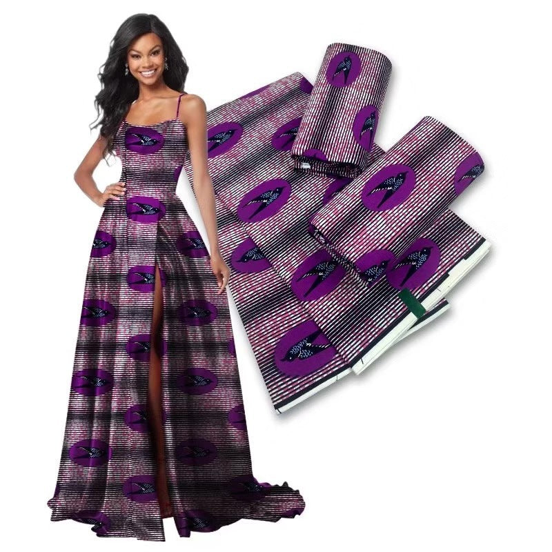 African Batik Cloth Cotton Soft - ADJOVIMARK