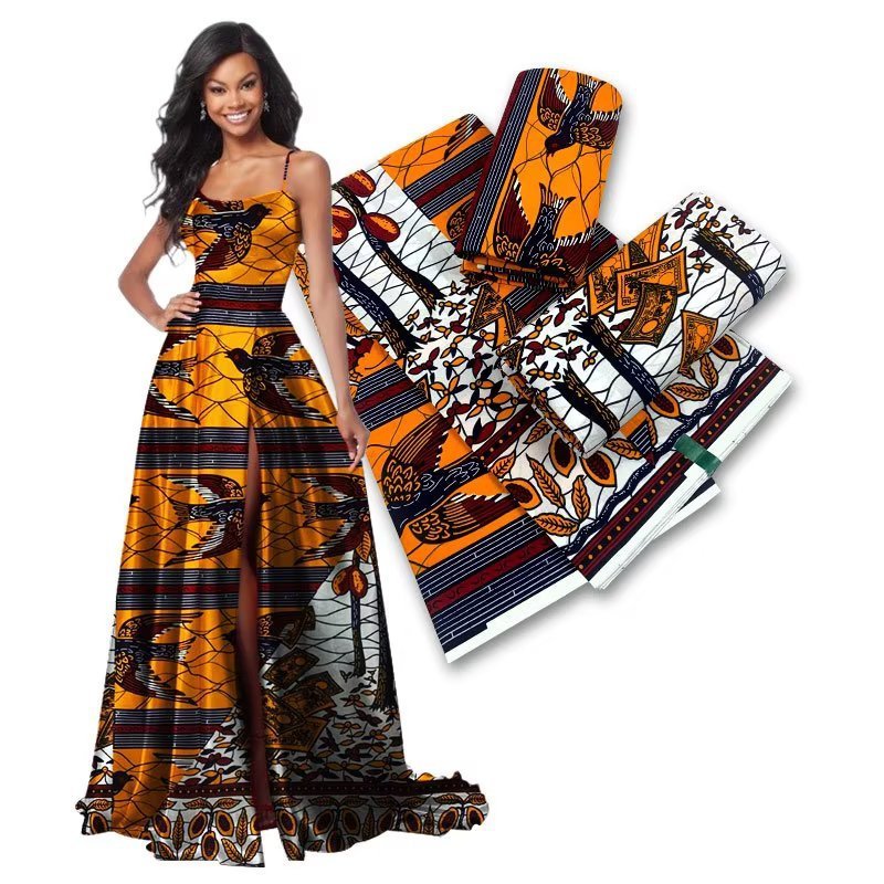 African Batik Cloth Cotton Soft - ADJOVIMARK