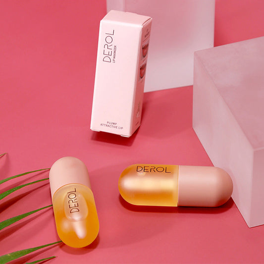 Day Night Instant Volume Lip Plumper Oil Clear Lasting Nourishing Repairing Reduce Lip Fine Line Care Lip Beauty Cosmetic - ADJOVIMARK