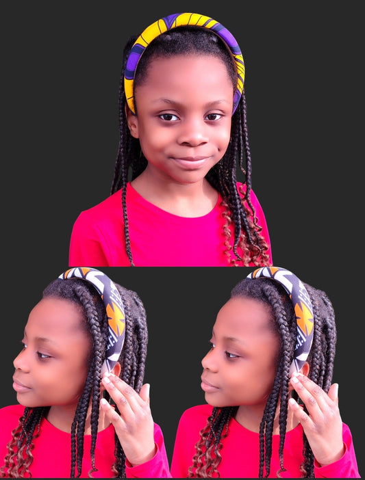 UN BANDEAU EN TISSU WAX - ADJOVIMARK