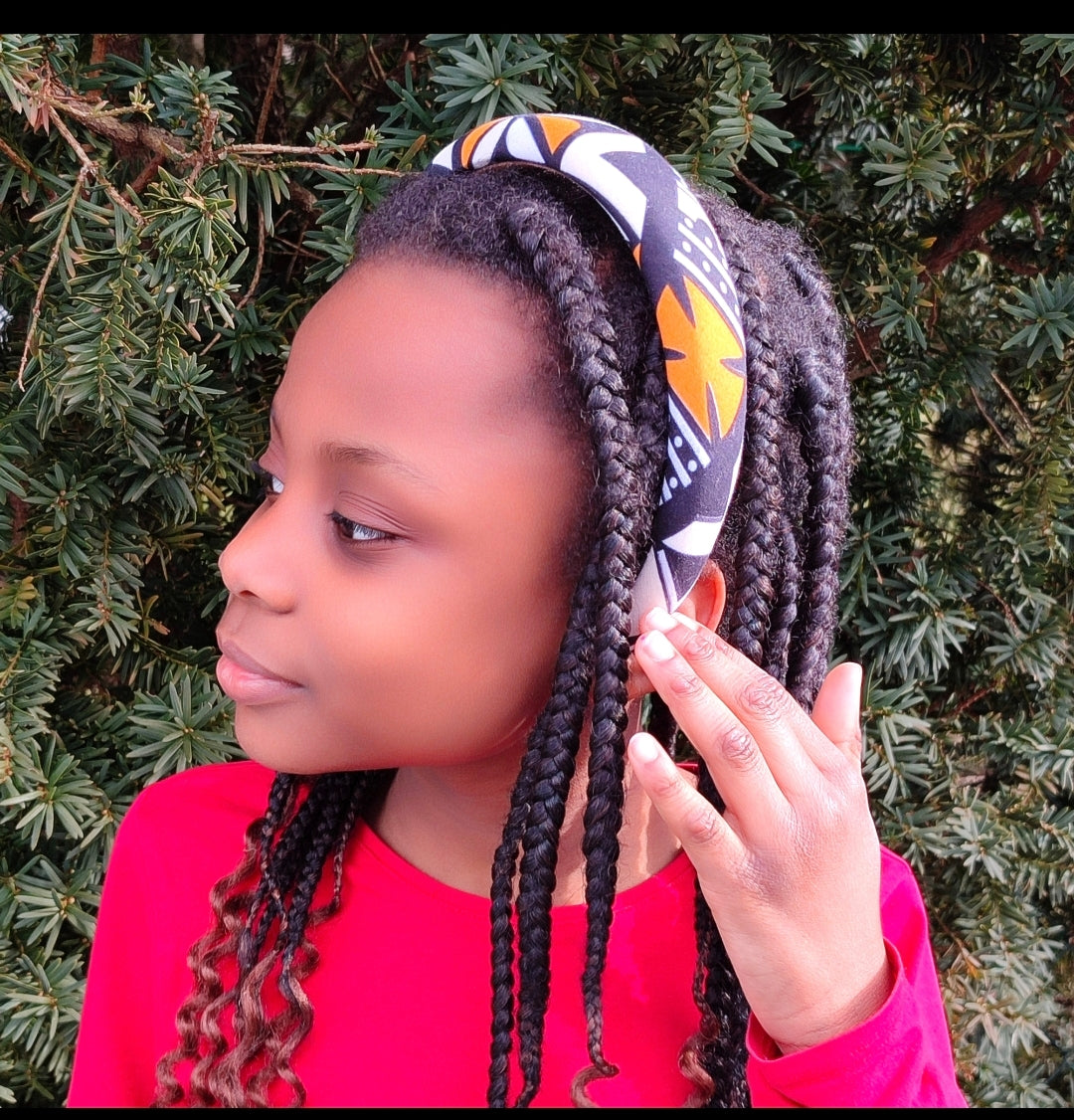 UN BANDEAU EN TISSU WAX - ADJOVIMARK