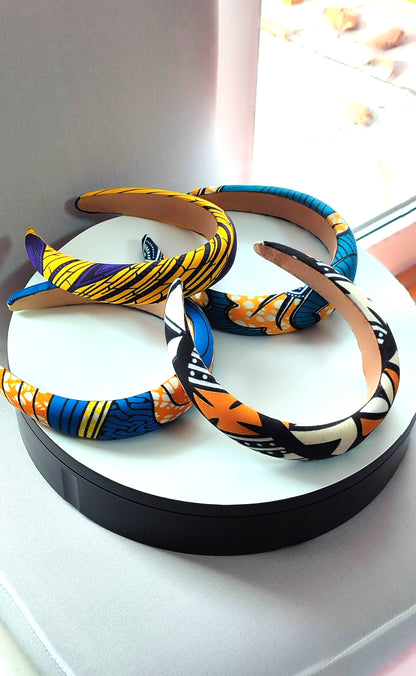 UN BANDEAU EN TISSU WAX - ADJOVIMARK